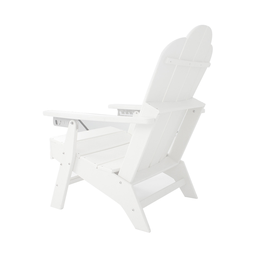 ADM006 Beach Leisure HDPE Adirondack szék-kihúzható ülés kültéri fekvőtámasz